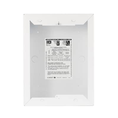 Com-Pak Surface Mount Wall Can in White