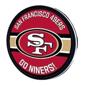 San Francisco 49ers 15 in. Round Plug-in LED Lighted Sign