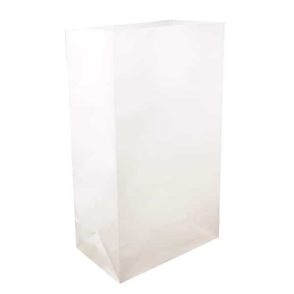 10 lb. White Paper Bag - 500/Bundle