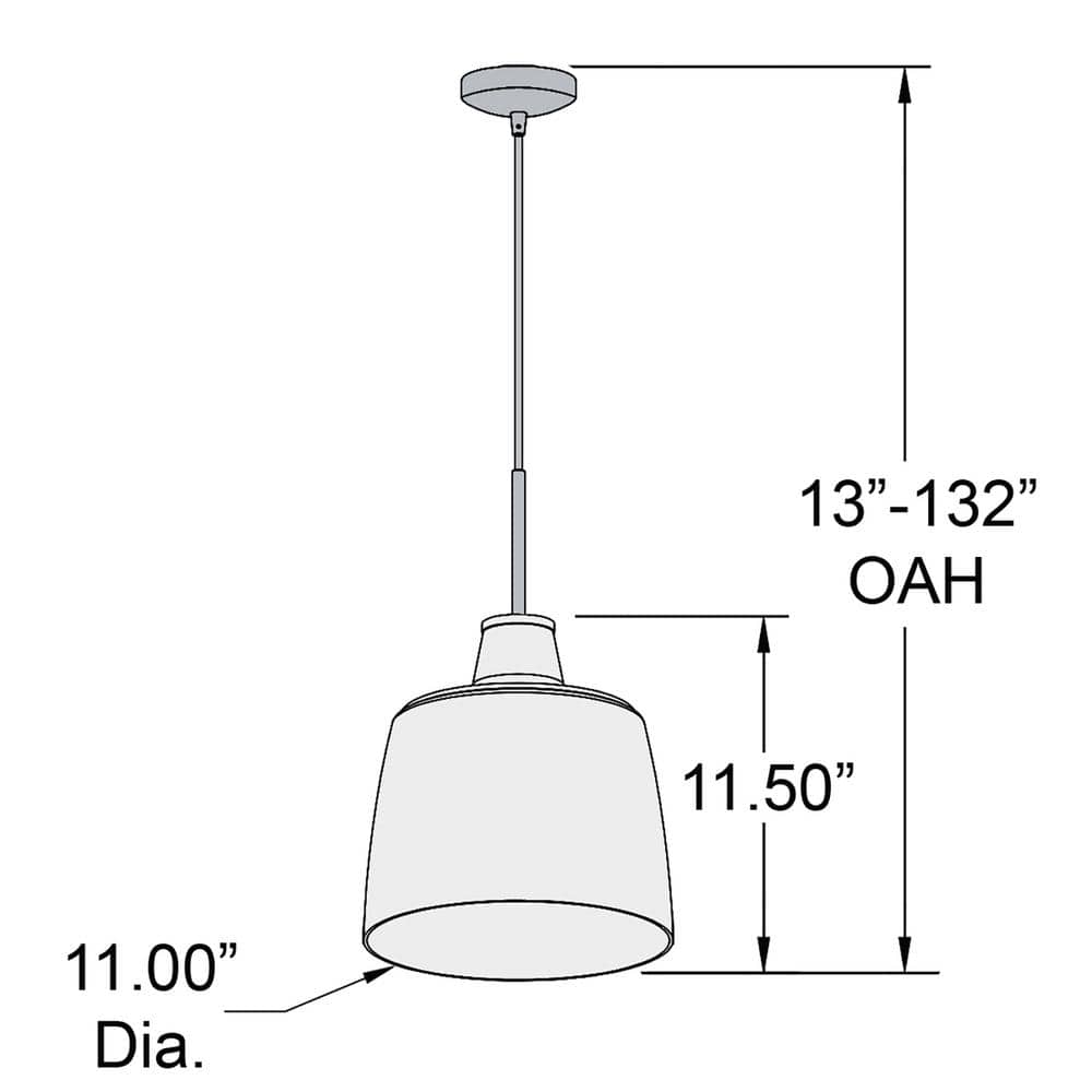 Black Mini Pendant Light with Clear Wavy Glass Shade