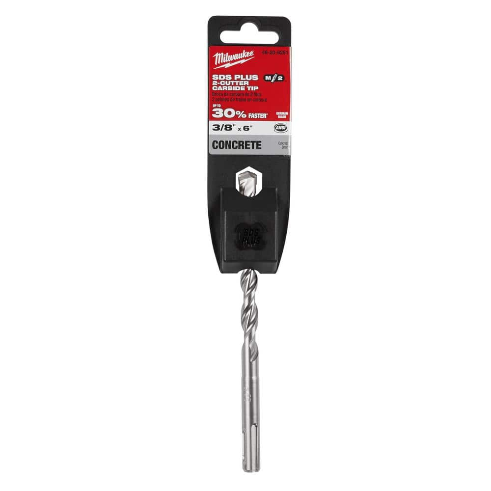 Have A Question About Milwaukee 3/8 In. X 6 In. 2-Cutter SDS-PLUS ...