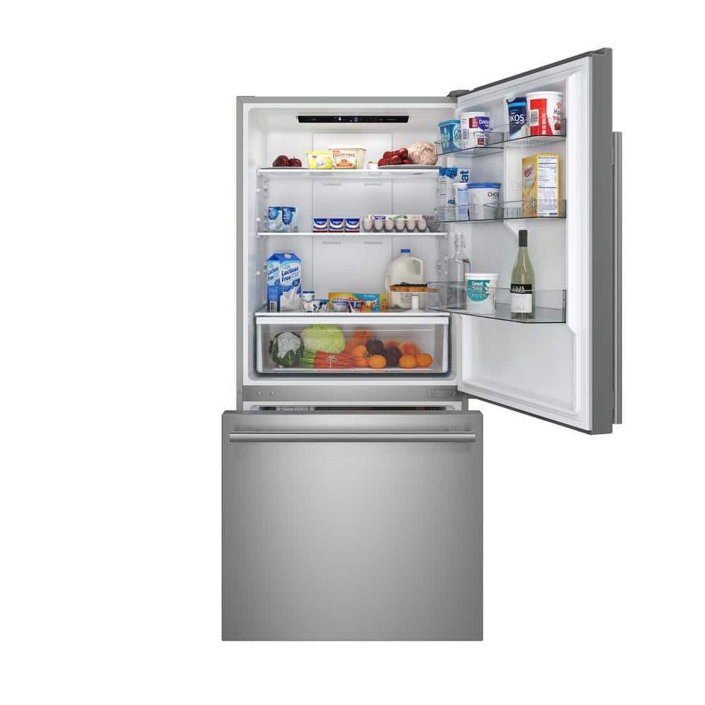 31" Milano Espresso Bottom Freezer Right Swing Door Refrigerator, 17.2 cu. ft.
