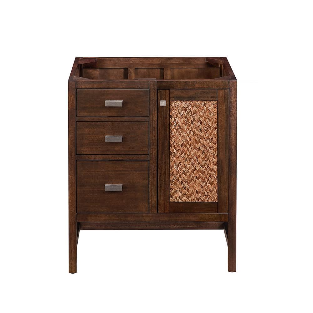 Addison 30" Dark Wood Single Bathroom Vanity Base
