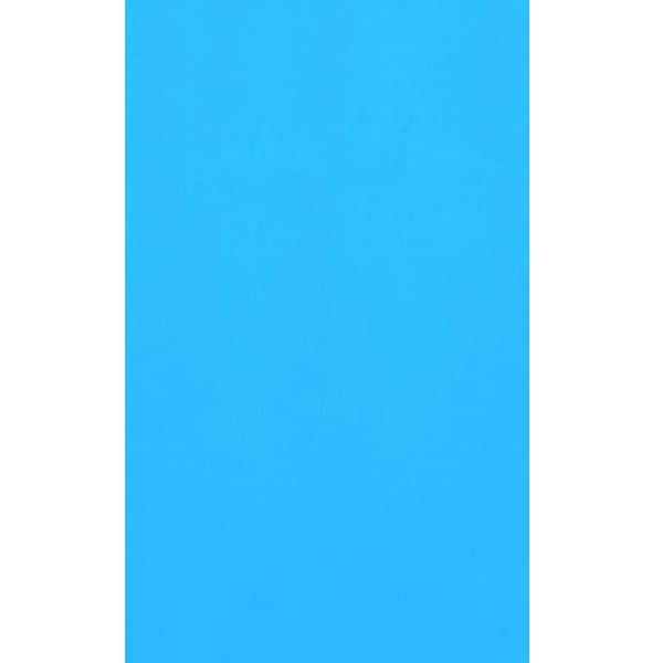 48 in. x 54 in. D Round 12 ft. Blue Standard Gauge Overlap Liner