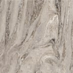 2 in. x 2 in. Solid Surface Countertop Sample in Smoke Drift Prima