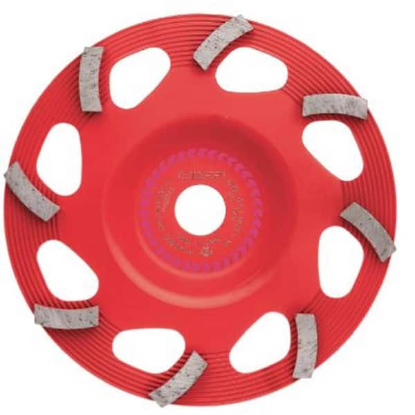 Hilti 6 in. 8 Segment SPX Diamond Cup Grinding Wheel for Coating Removal