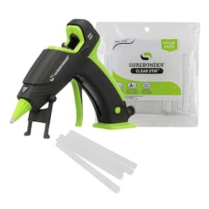 Ultra Dual Temp Glue Gun with (1-100 Pack) Mini Glue Sticks