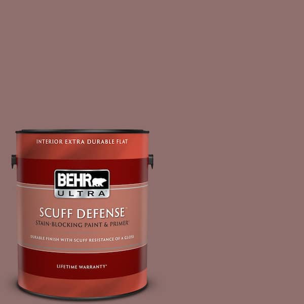 BEHR ULTRA 1 gal. #MQ1-47 Touch of Class Extra Durable Flat Interior Paint & Primer