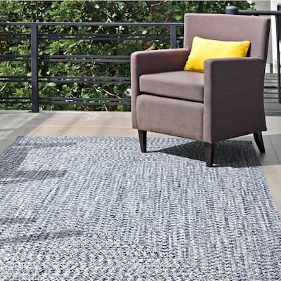4 X 6 Blue Outdoor Rugs Rugs The Home Depot