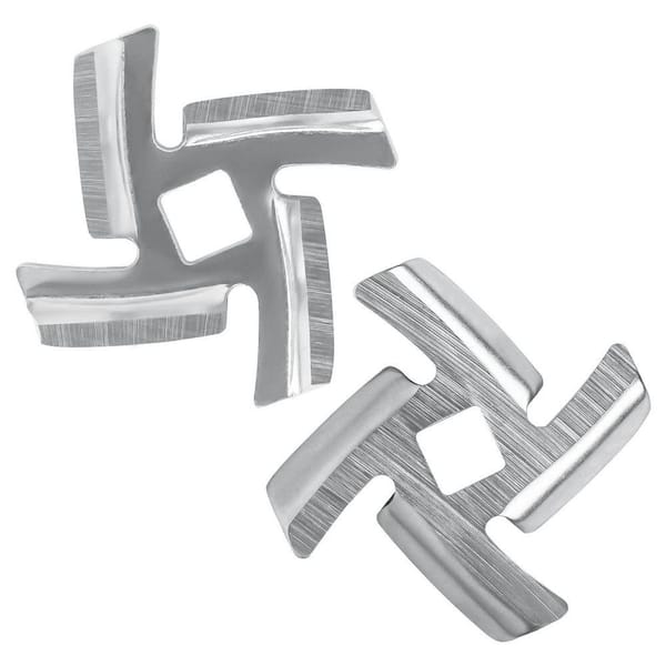 Meat Grinder Cutting Blade Knife with Stainless Steel for Waring 026552 MG100 MG105 WPG200PC