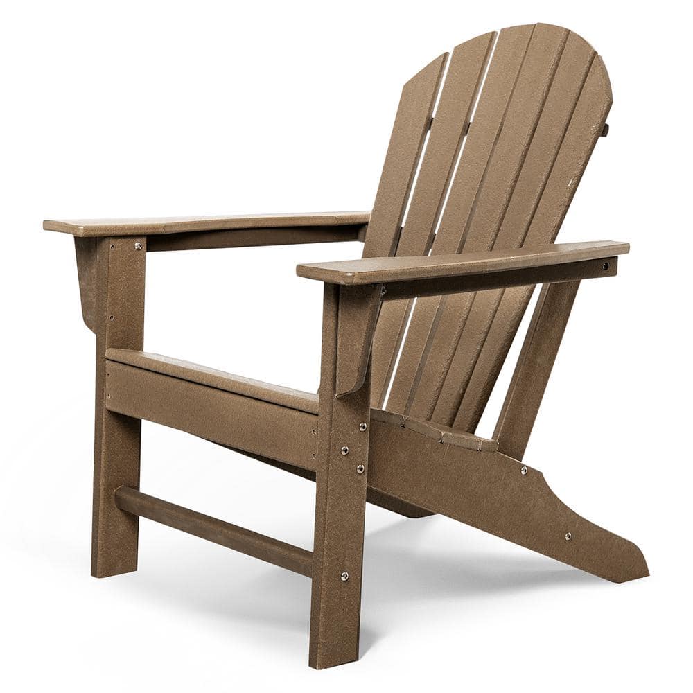 Trustmade Brown HDPE Composite Adirondack ChairUMRLHKD21ABR The