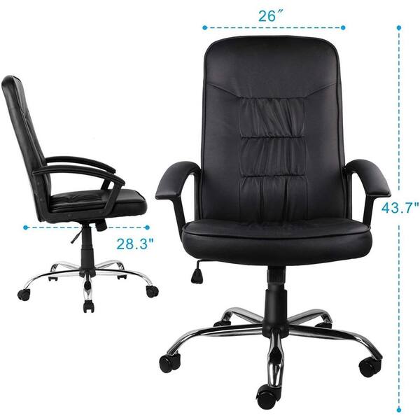 Homy Grigio Ergonomic Office Chair High Back Home Office Desk Chair with 3D Armrest Adjustable Headrest Lumbar Support Mesh Computer Chair with.