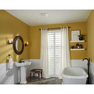 Easy Install Bathroom Ventilation Fan Replacement Grille in White
