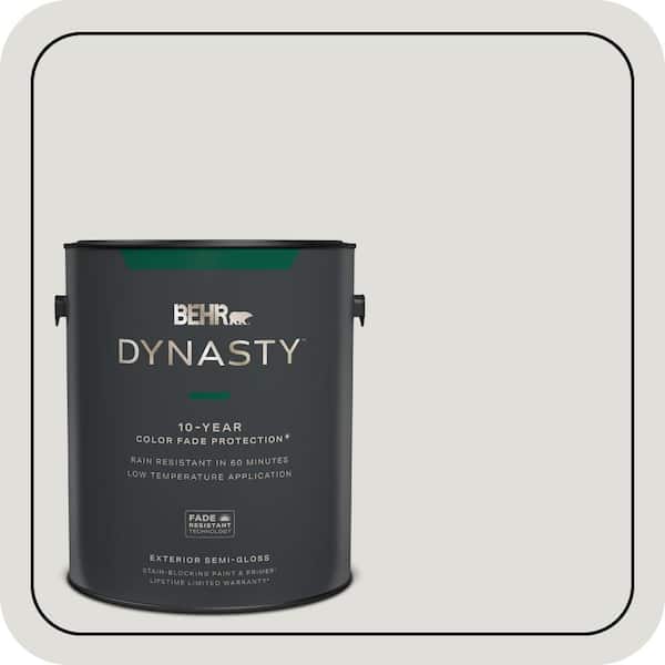 BEHR DYNASTY 1 gal. #MQ3-23 Statuesque Semi-Gloss Exterior Stain-Blocking Paint and Primer