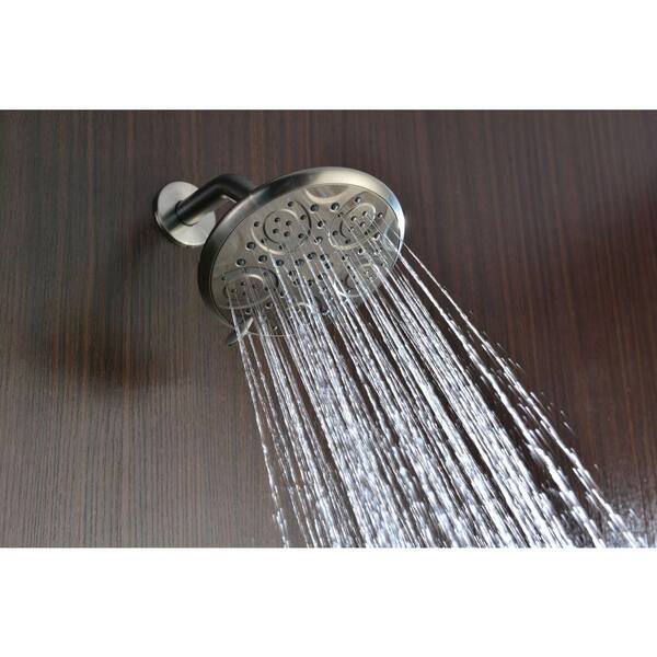 Mesto Series 1-Handle 2-Spray Tub and Shower Faucet in Brushed Nickel (Valve Included) Mesto Series 1-Handle 2-Spray Tub and Shower Faucet in Brushed Nickel (Valve Included)