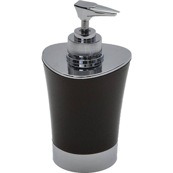 Bath Soap and Lotion Dispenser -Chrome Parts- Brown 6218N160 - The Home  Depot