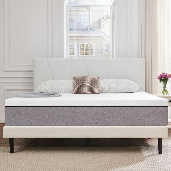 Picchess Full Medium 10 In. Gel Memory Foam Mattress, Mattress In A Box 