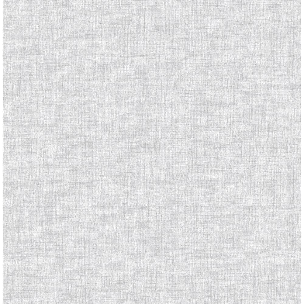 Wallis Grey Faux Linen Vinyl Wallpaper Roll