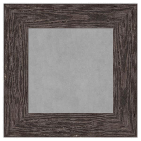 Amanti Art Bridge Black 18 in. x 18 in. Framed Magnetic Board