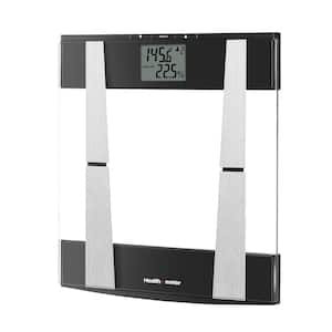 Digital Glass Body Composition Weight Tracking Bathroom Scale, 4 Users, 400 lbs.