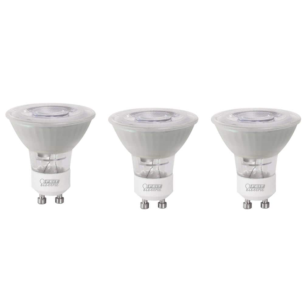 for Feit Electric Equivalent Daylight (5000K) GU10 Bi-Pin Base LED Bulb (3-Pack) | Pg 1 - The Home Depot