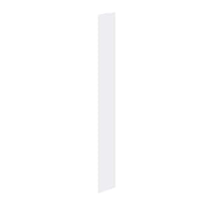 Bright White 14 in. W x 96 in. H x 0.63 in. D Pantry Kitchen Cabinet End Panel