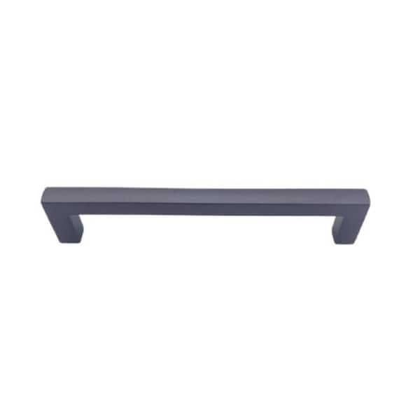 Atria 6-5/16 in. Matte Grey Square Bar Pull Drawer/Cabinet Pull