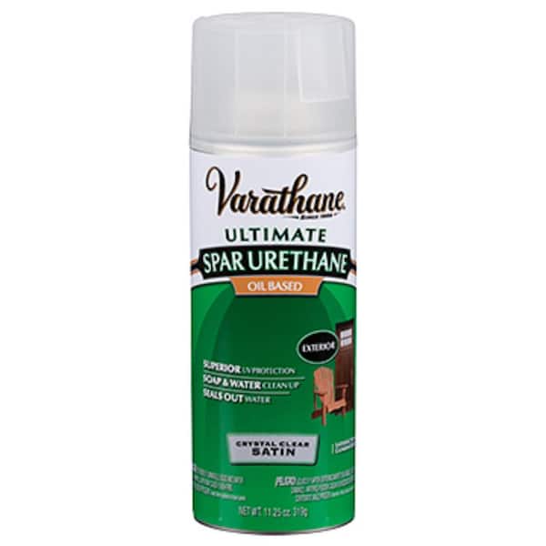Varathane 11 oz. Clear Satin Oil-Based Spar Urethane Spray