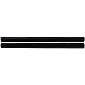 Absolute Black Pencil Molding 3/4 in. x 12 in. Polished Granite Wall Tile (1 lin. ft.)