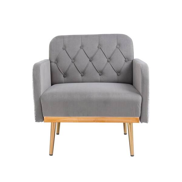 grey accent chair chaise