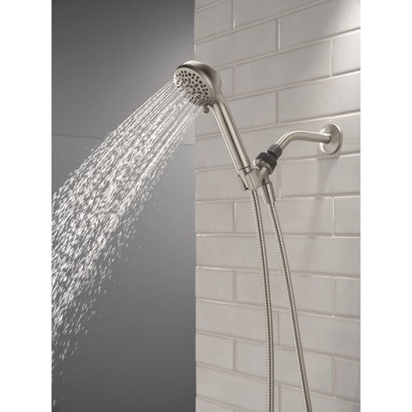 Delta Foundations 4-Spray Wall Mount Handheld Shower Head 1.75 GPM