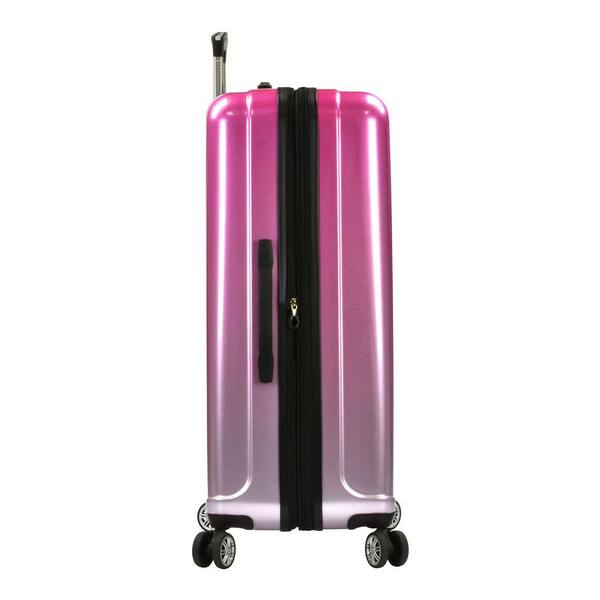 2PC IFLY SMART HARDSHELL ROLLING LUGGAGE - PINK OMBRE - Earl's Auction  Company