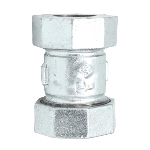 STZ 3/4 in. Galvanized Iron Compression Coupling