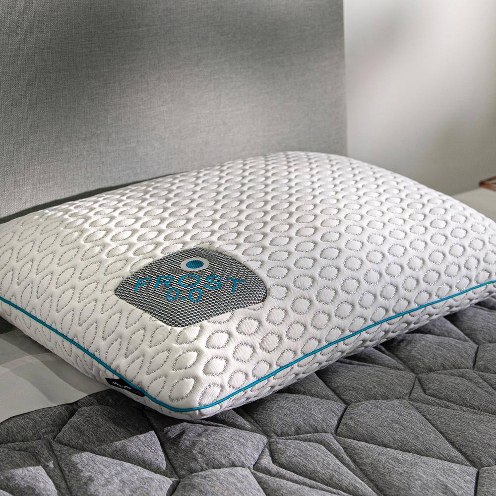 Standard White Memory Foam Cooling Performance Pillow