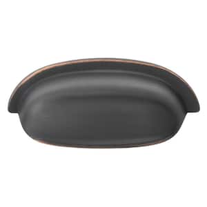 2-1/2 in. Center-to-Center Oil Rubbed Bronze Classic Bin Cabinet Pulls (10-Pack)