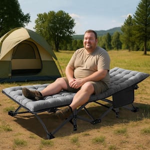 BOZTIY Folding Cot Camping Cot for Adults Portable Folding Outdoor