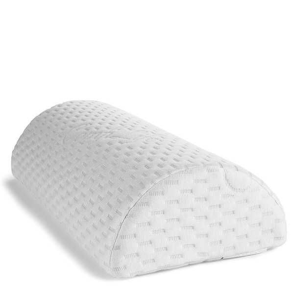 COMFILIFE Memory Foam Half Moon Bolster Pillow R-BOS-117 - The Home Depot