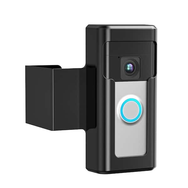 All Metal Anti-Theft Video Doorbell Mount for Wireless Doorbells, No-Drill Bracket Wedge