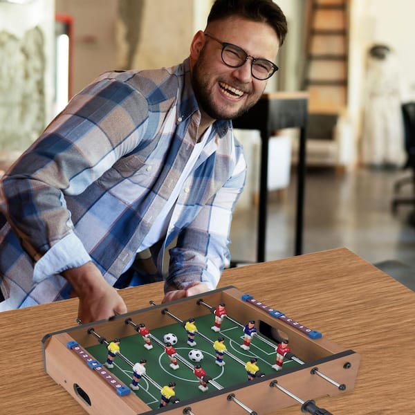 (未使用･未開封品)　Mini Table Top Foosball - Comes With Everything You Need tu1jdyt Trademark Mini Table Top Foosball Table 15-3150 - The Home Depot