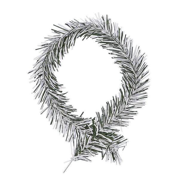 Haute Decor 18 in. Frosted Artificial Garland Ties (40-Pack)