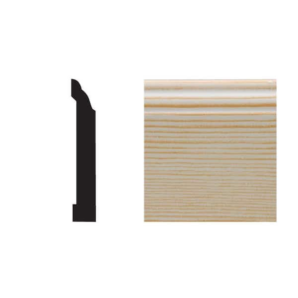 Royal Mouldings 8 ft. x 3-1/4 in. x 29/64 in. Polymer Extrusion Base Moulding