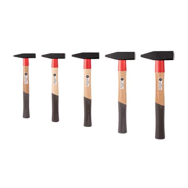 TEKTON Cross Peen Hammer Set, 5-Piece (7,10,18,28,35 oz
