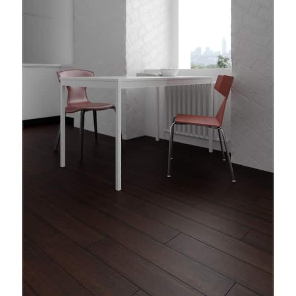 Lifeproof Gilroy 7 mm T x 5.12 in. W x 36.22 in. L Waterproof Engineered Click Bamboo Flooring (15.45 sq. ft./case) Lifeproof Gilroy 7 mm T x 5.12 in. W x 36.22 in. L Waterproof Engineered Click Bamboo Flooring (15.45 sq. ft./case)