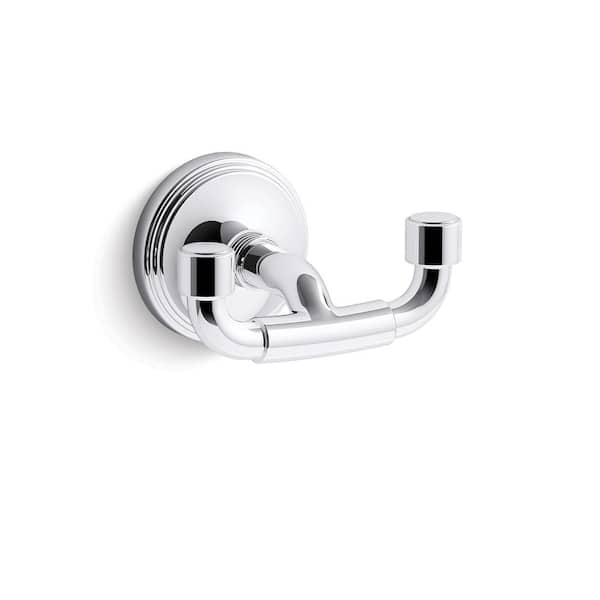 KOHLER Paces Wall Mounted J-Hook Robe Hook in Polished Chrome