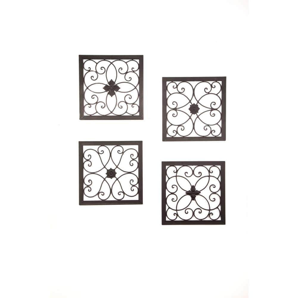 Madeline 4-Piece Metal Panel Set