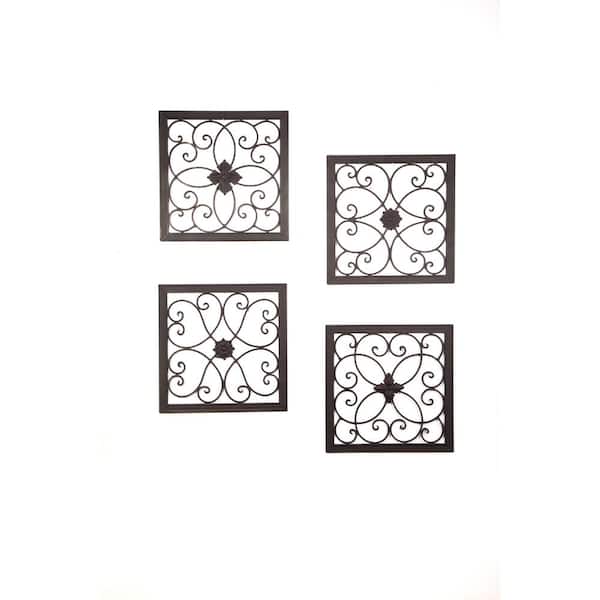 Unbranded Madeline 4-Piece Metal Panel Set