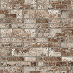 White Washed Brick 6 in. x 24 in. Porcelain Floor and Wall Tile (14 sq. ft./Case)