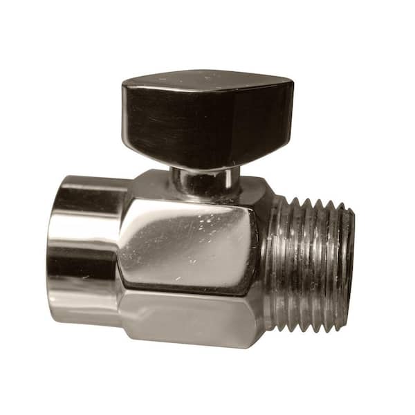 Westbrass 1/2 in. IPS Solid Brass Shower Volume Control Valve in Polished Nickel