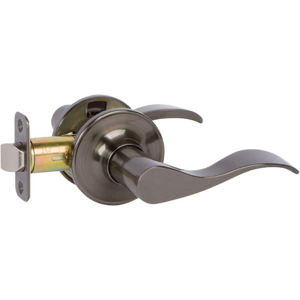 DELANEY HARDWARE Callan Bennett Antique Nickel Hall/Closet Door Handle