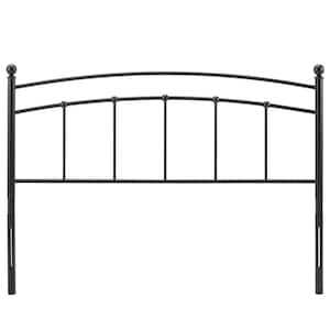 Abigail Black Full Metal Headboard